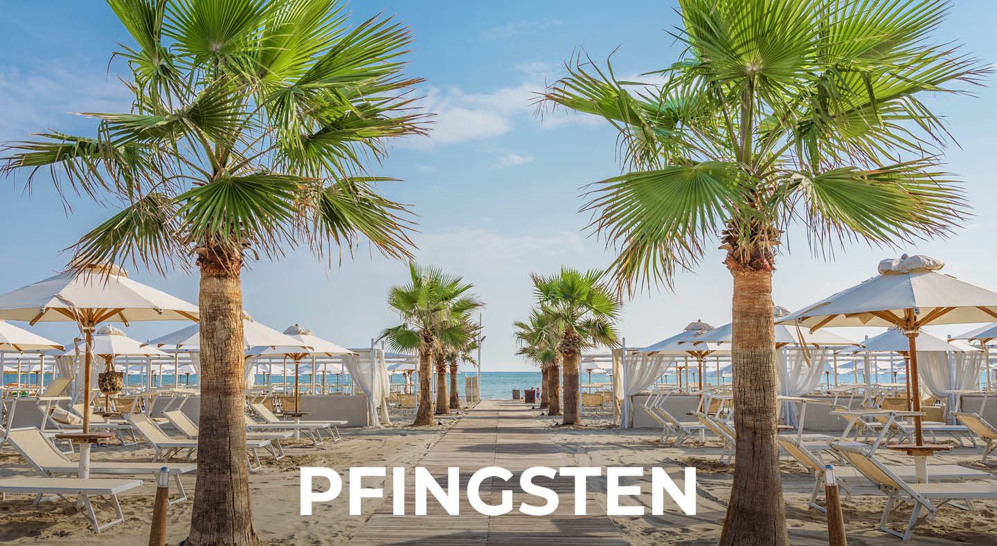 Pfingsten 3-Sterne-Hotel mit Blick auf die Adriatische Küste